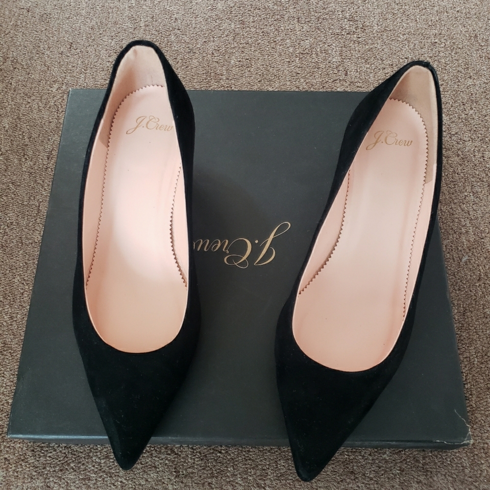 7.5 J.Crew 2" heel pumps